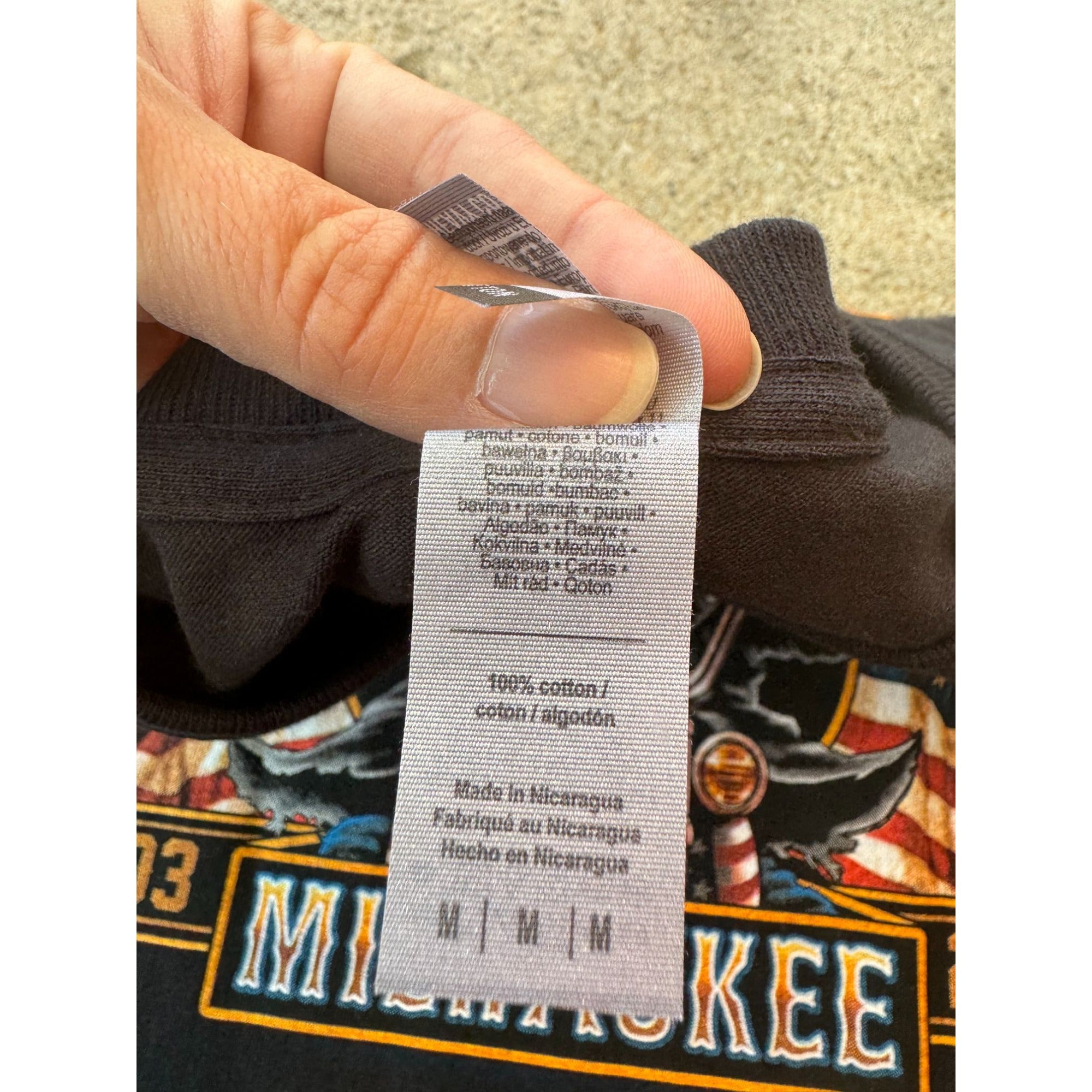 NEW 2013 Milwaukee Hogg 120th Anniversary Motorcycle Rally Graphic Tee Medium、mySite、garagedoors4me