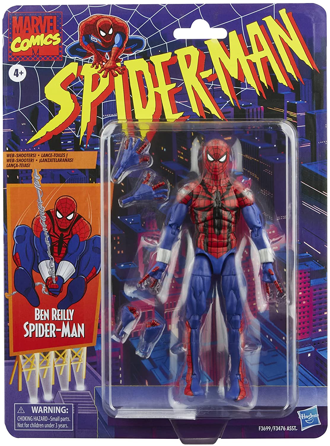 Marvel Legends Series Ben Reilly Spider Man (Retro)、mySite、hgirdovlk