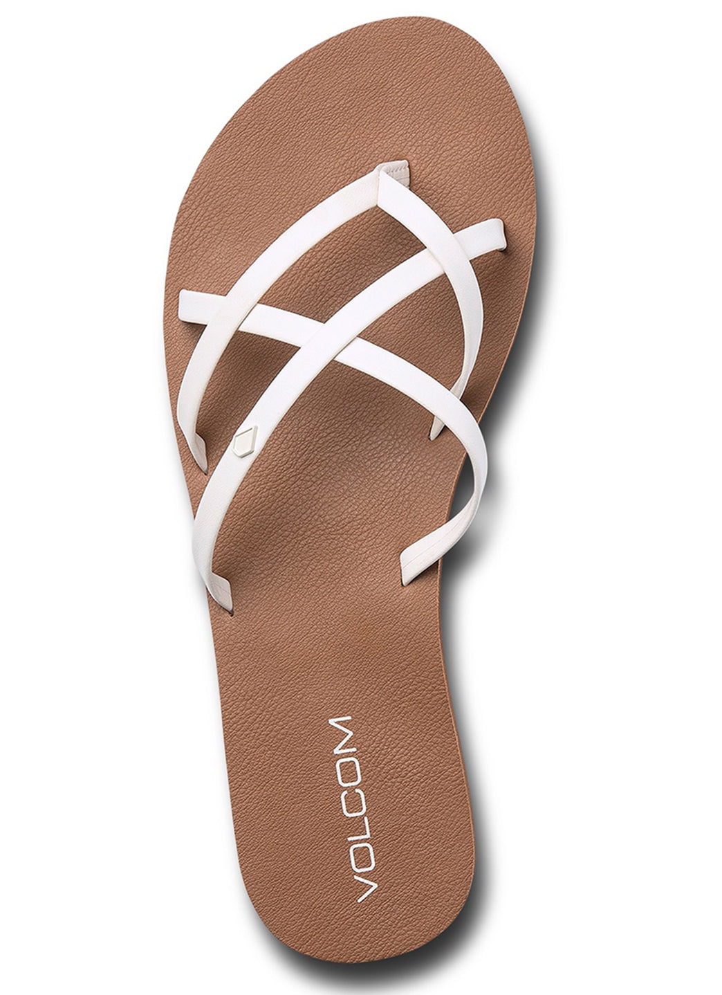 Volcom Women's New School II Flip Flops、mySite、noshort