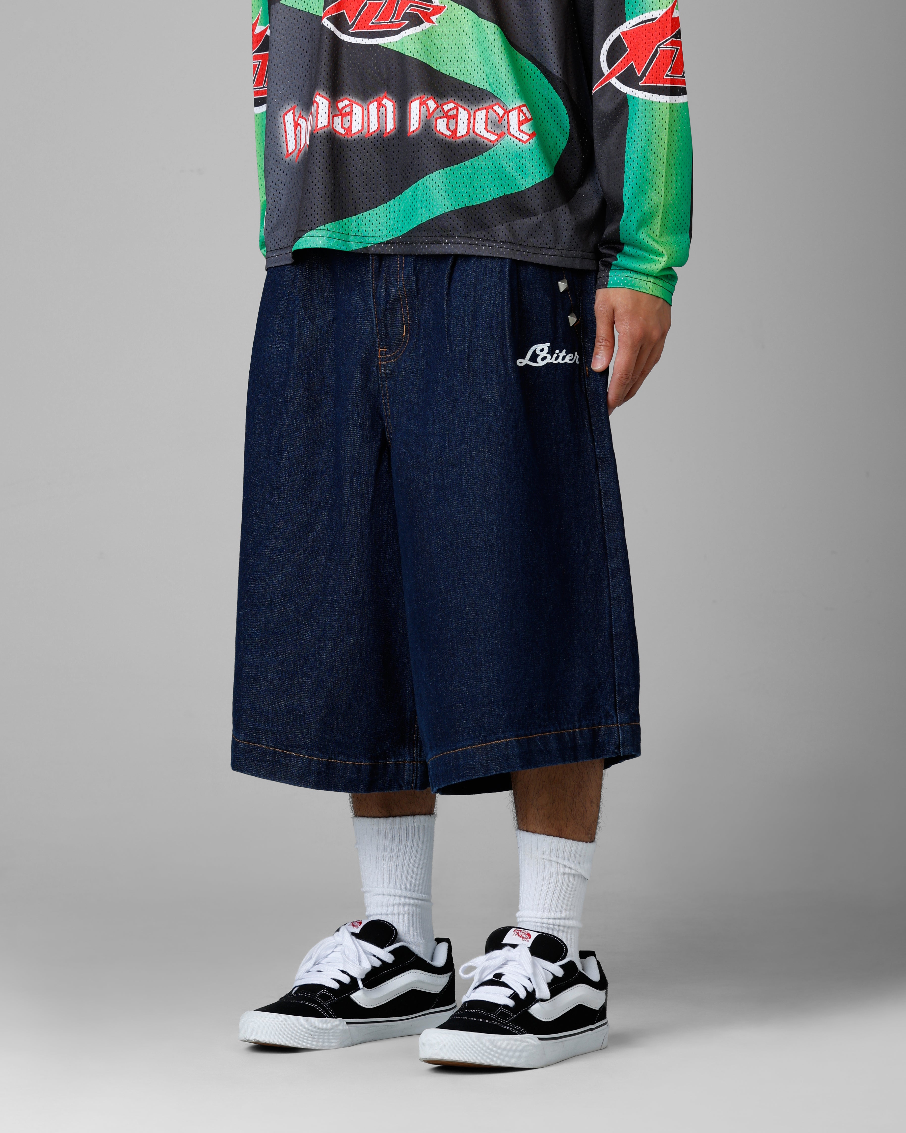 Loiter 3 Quarter Shorts Dark Indigo、mySite、zt4zffjzw