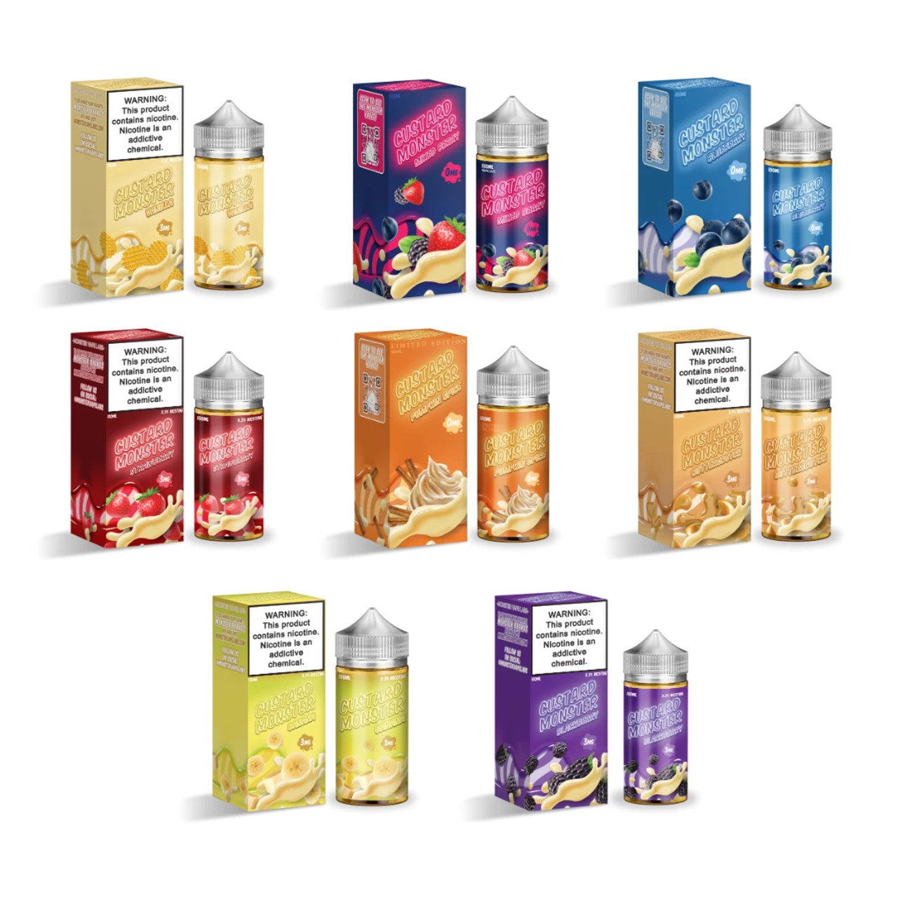 Custard Monster TFN 100ML Vape Juice、mySite、zt4zffjzw