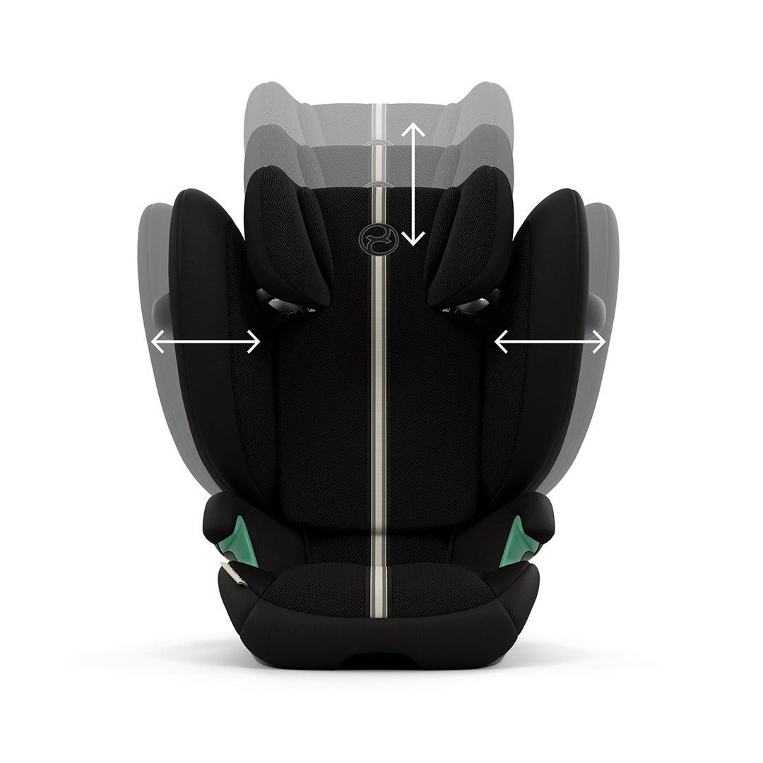  CYBEX Solution G2 Plus Car Seat - Moon Black、mySite、merchandisen