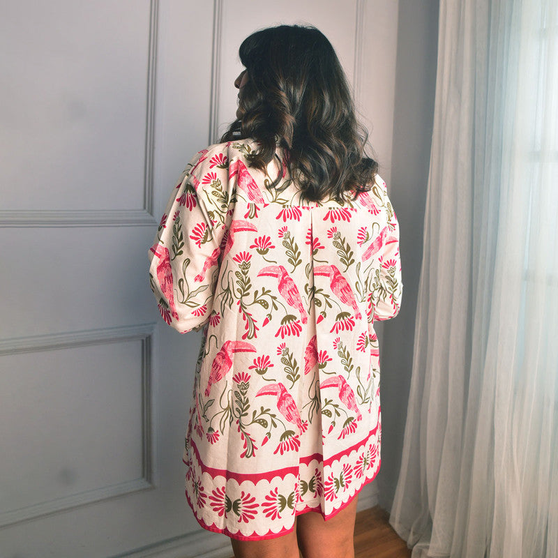 Cotton Shorts For Women | Block Print | Pink、mySite、camillekostekn