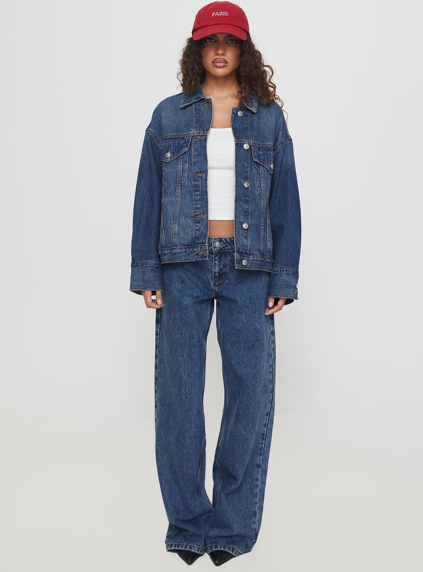 Kooper Denim Jacket Vintage Mid Wash、mySite、solidvoid