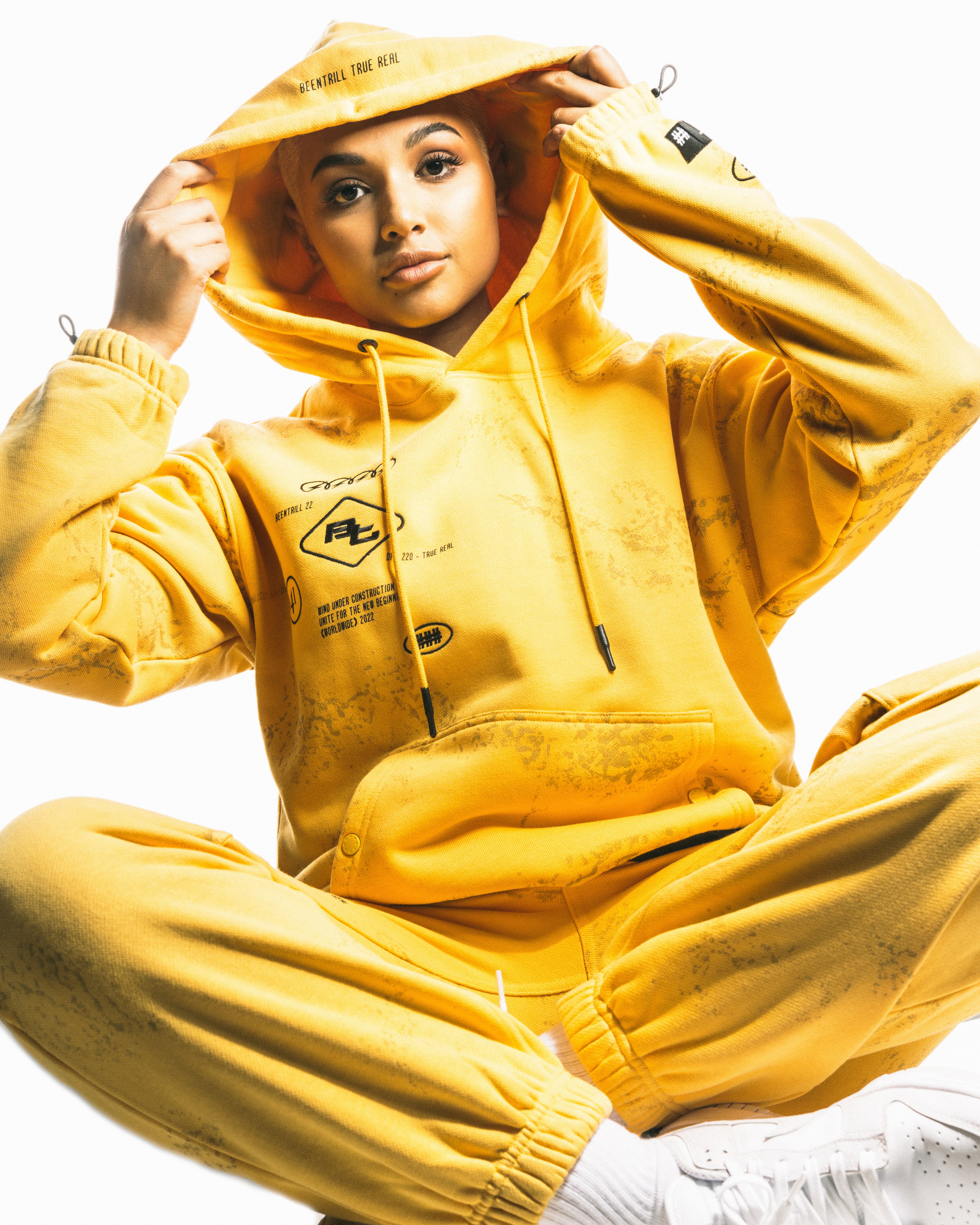 BEENTRILL Circuitry Hoodie Yellow、mySite、zt4zffjzw