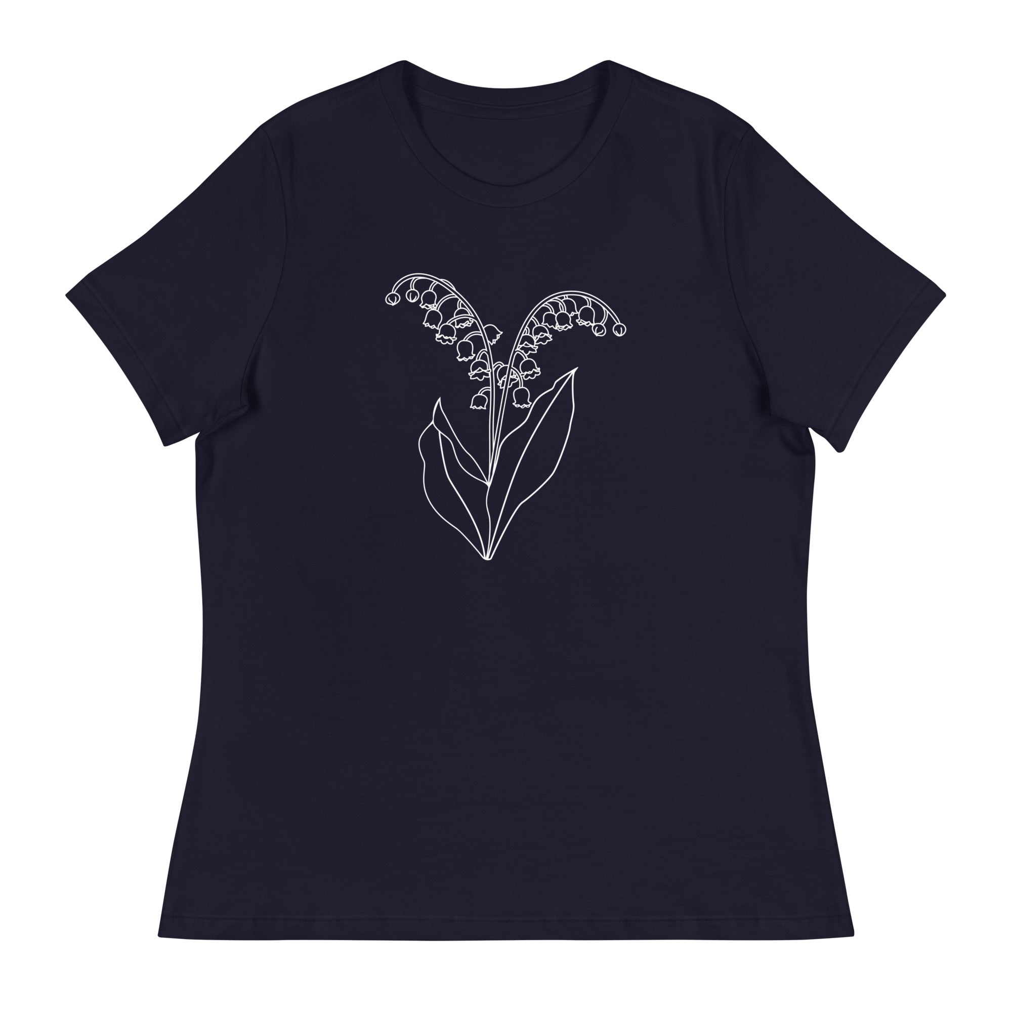 Lily of the Valley Women's Relaxed T-Shirt、mySite、camillekostekn