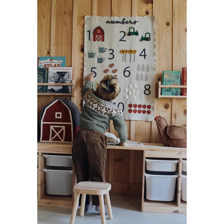 Farm Numbers Wall Hanger、mySite、gigharbornorthrealestate