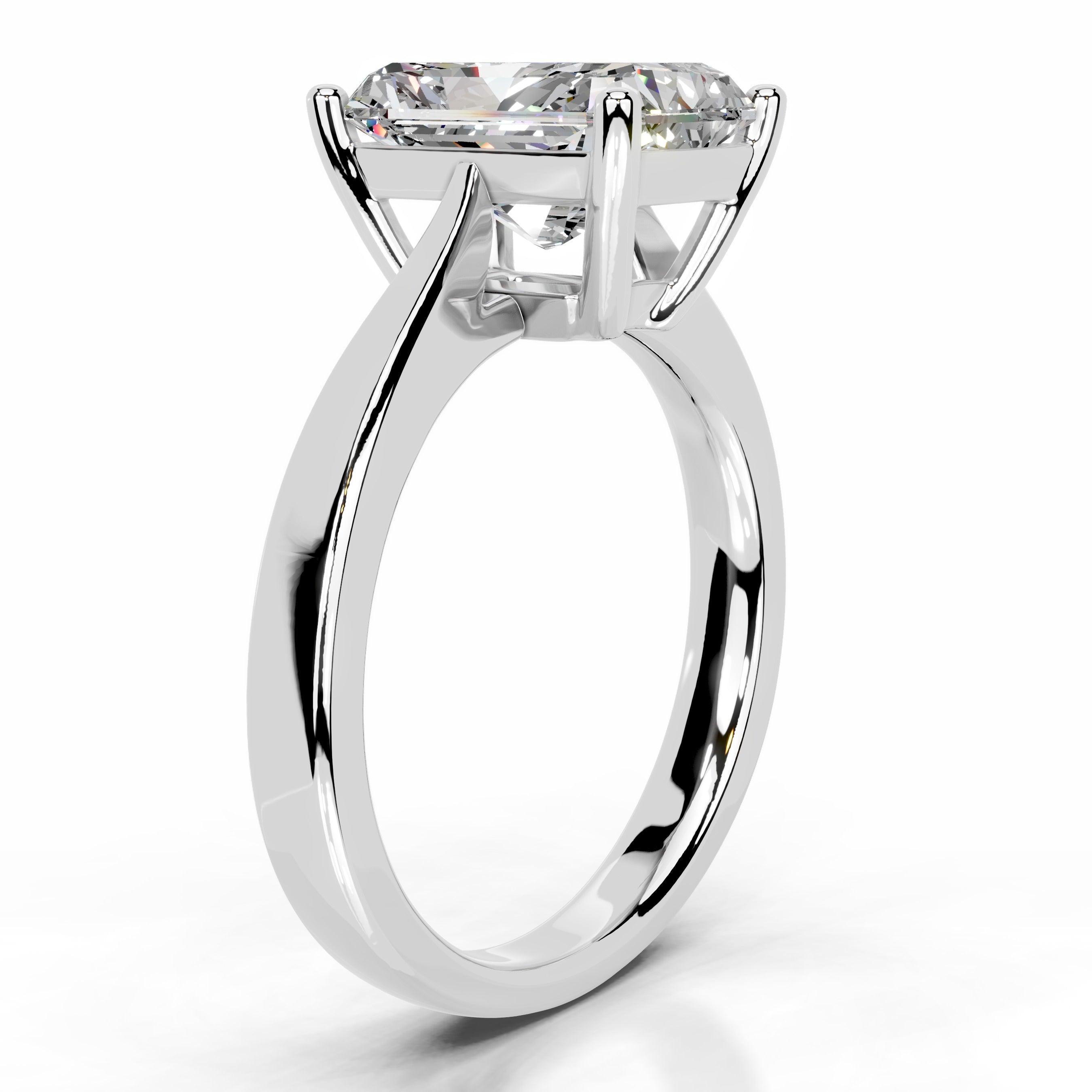 Mariana Moissanite Ring - Platinum、mySite、hinf8tx79
