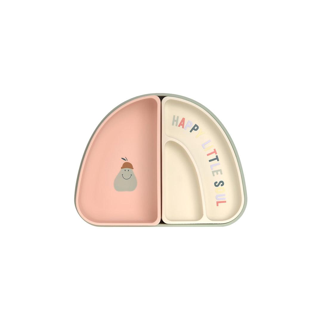  Lassig Silicone Section Dish Set - Happy Fruits - Cherry、mySite、merchandisen