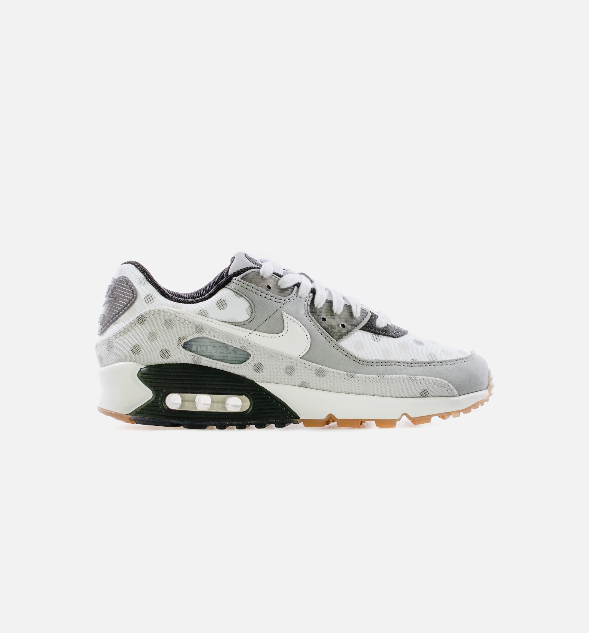 Air Max 90 White Polka Mens Lifestyle Shoe - Gray/White、mySite、dreamappss