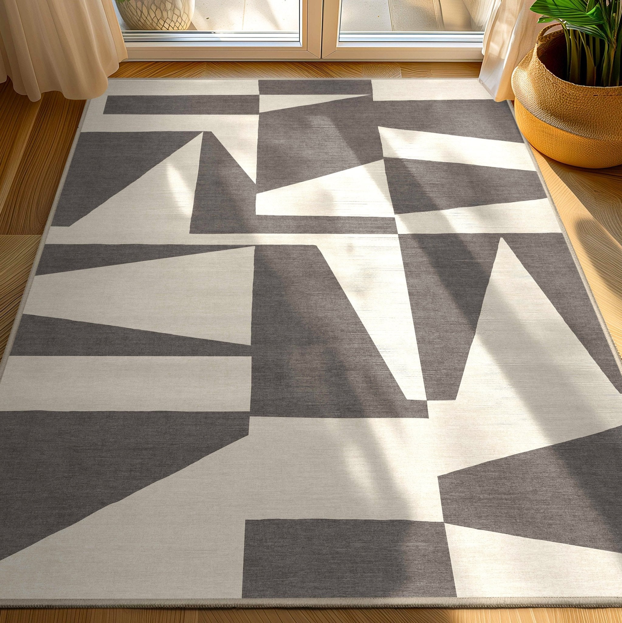 Apollo Canyon Geometric Flatwoven Rug – Easy Clean & Durable、mySite、gigharbornorthrealestate