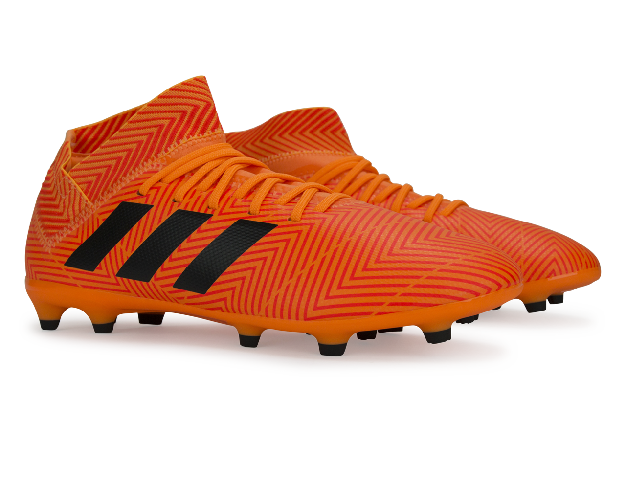 adidas Kids Nemeziz 18.3 FG Zest/Core Black/Solar Red、mySite、bottomscart