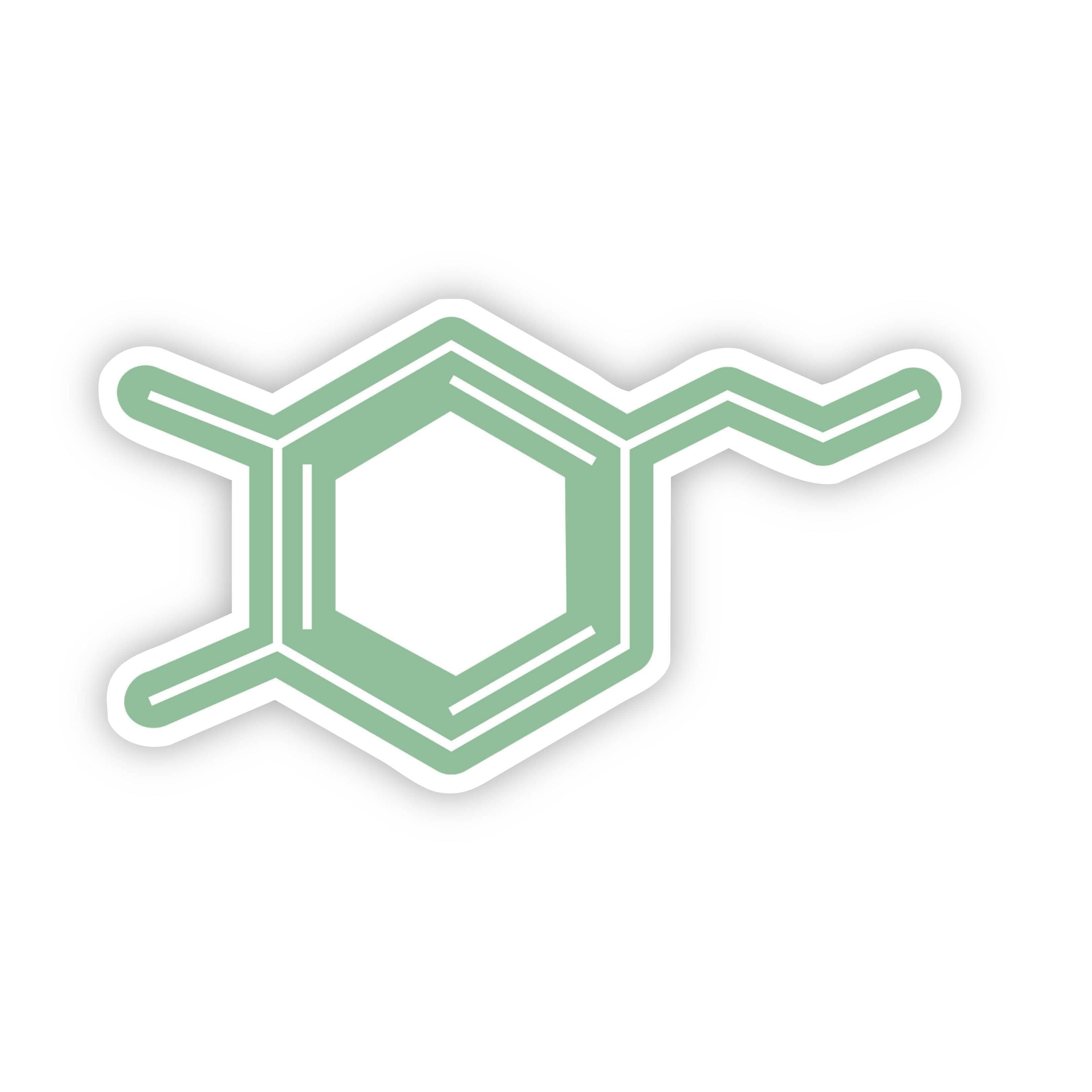  Dopamine Chemistry Green Sticker、mySite、elrpsem3k