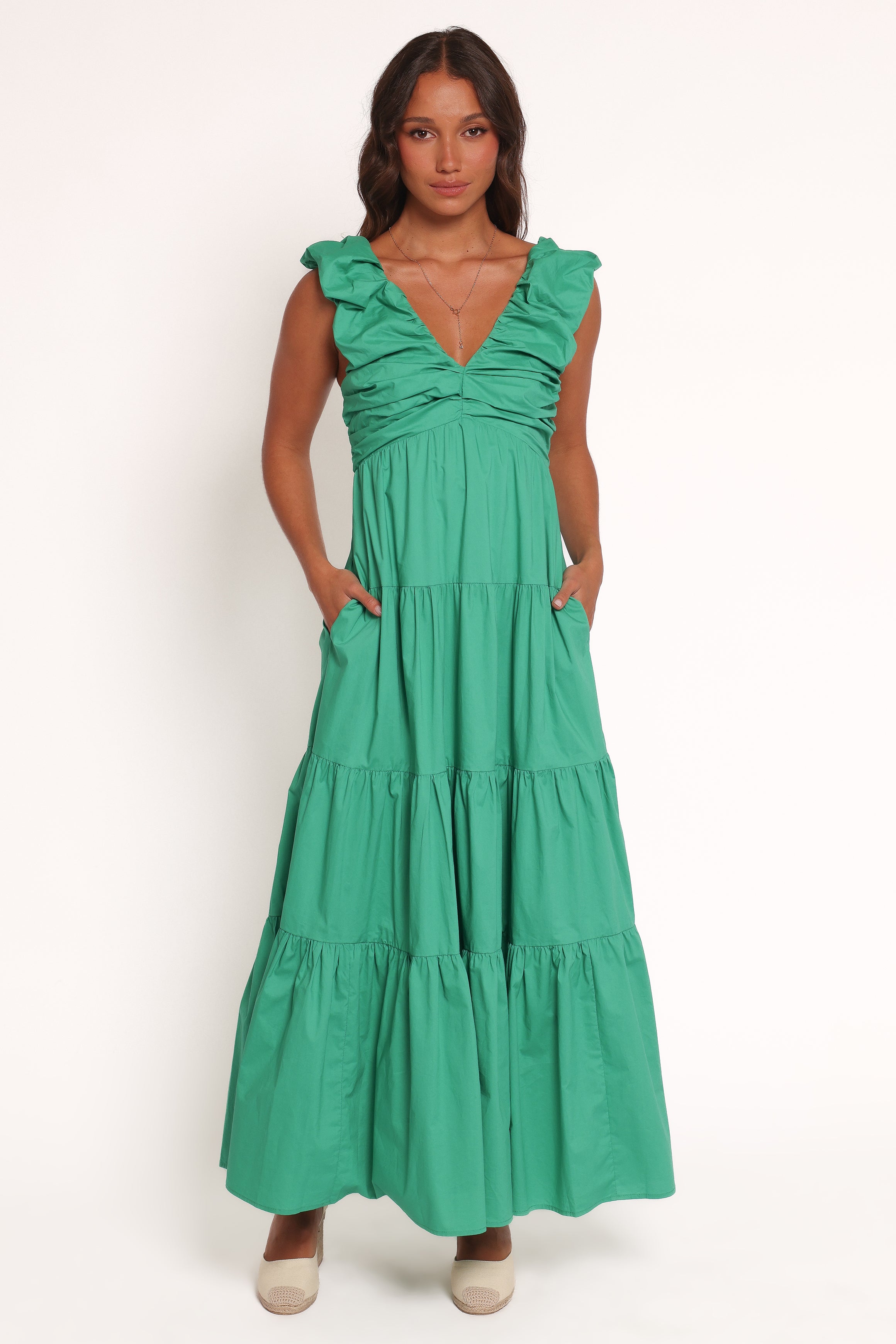  Elina Maxi Dress - Green、mySite、sugarbowlscore