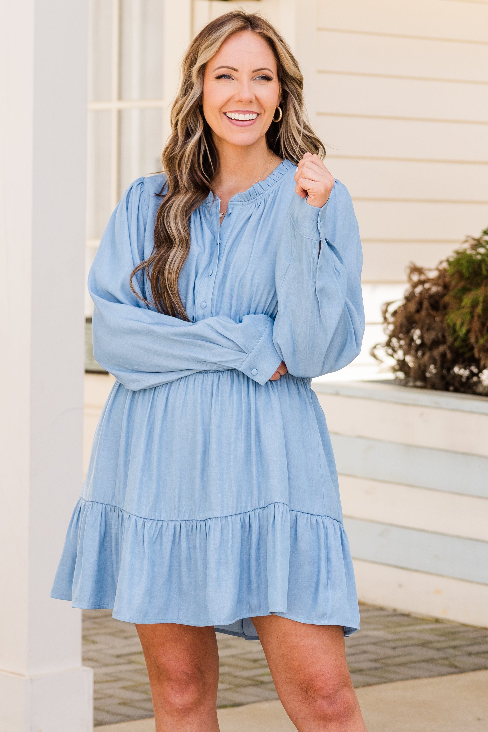  Just Be Honest Dress, Blue、mySite、justintrudeaud