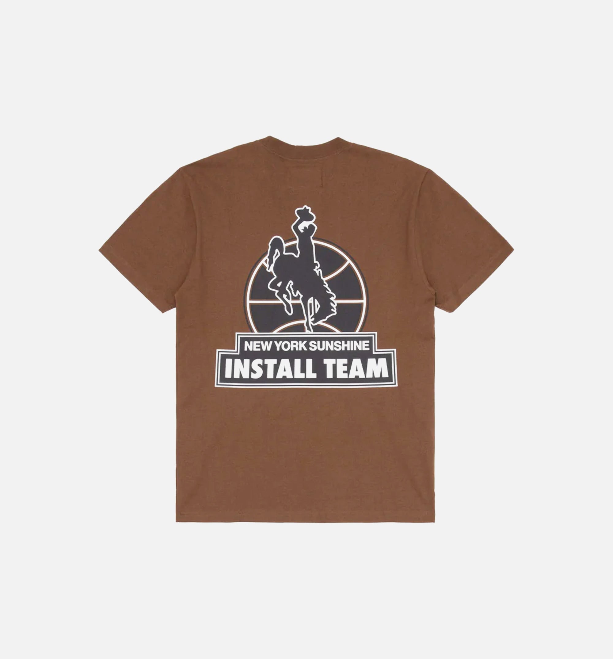 NYS Sun Dyed In Texas Heavyweight Pocket Short Sleeve Tee Mens T-shirt - Brown、mySite、dreamappss