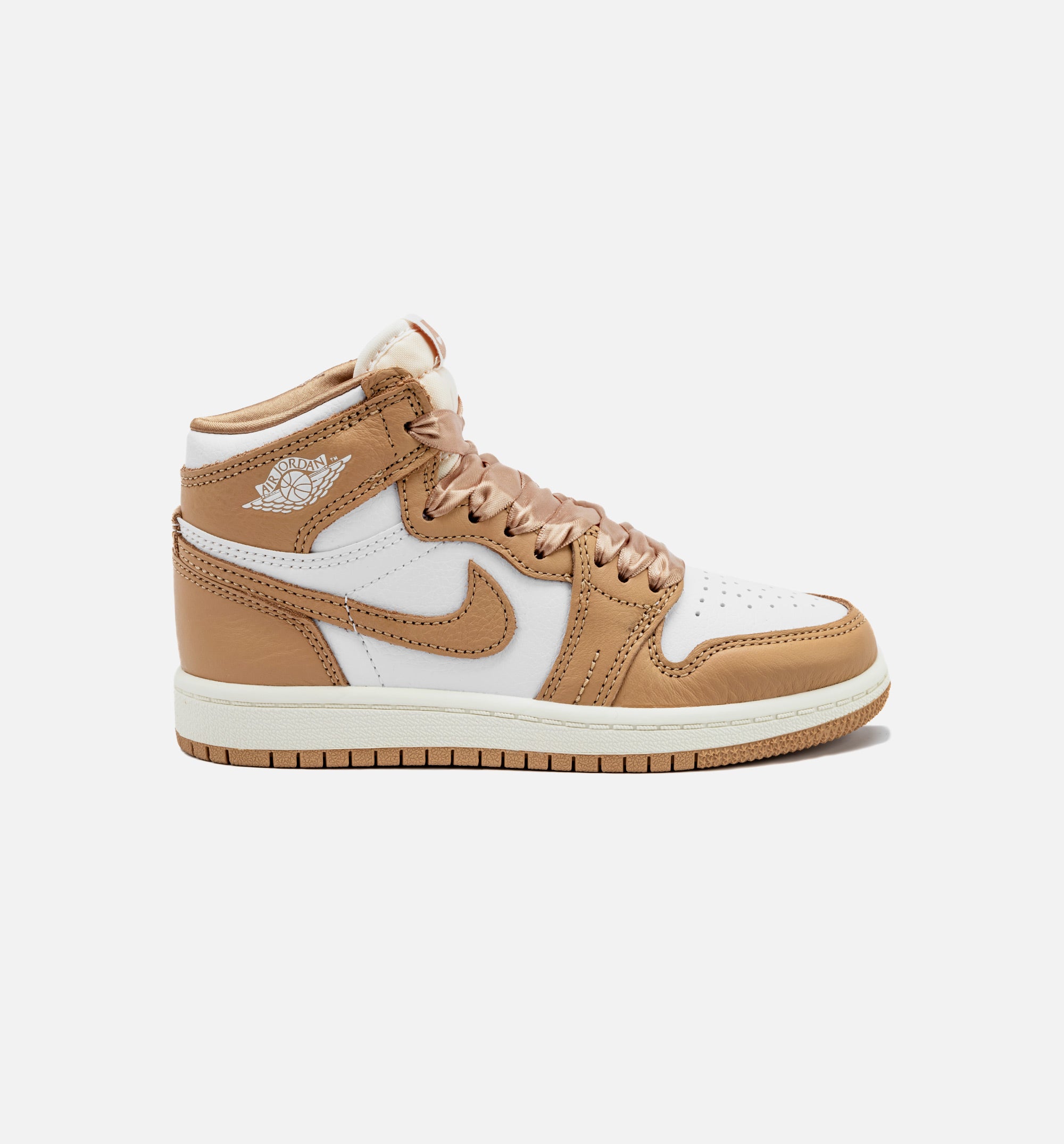 Air Jordan 1 Retro High OG Praline Preschool Lifestyle Shoe - Praline/White/Sail Free Shipping、mySite、dreamappss