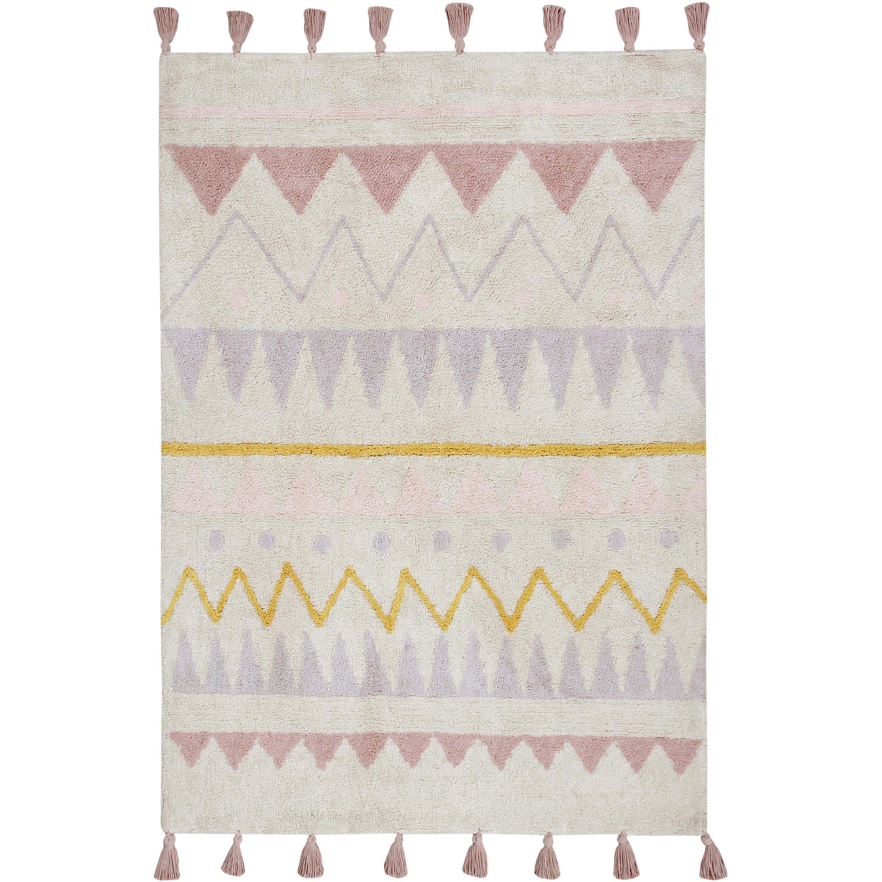 Azteca Natural Vintage Nude Machine Washable Rug、mySite、gigharbornorthrealestate