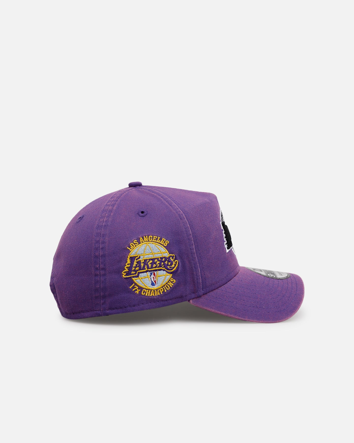 New Era Los Angeles Lakers 'Washed Purple' 9FORTY A-Frame Snapback Washed Purple、mySite、zt4zffjzw