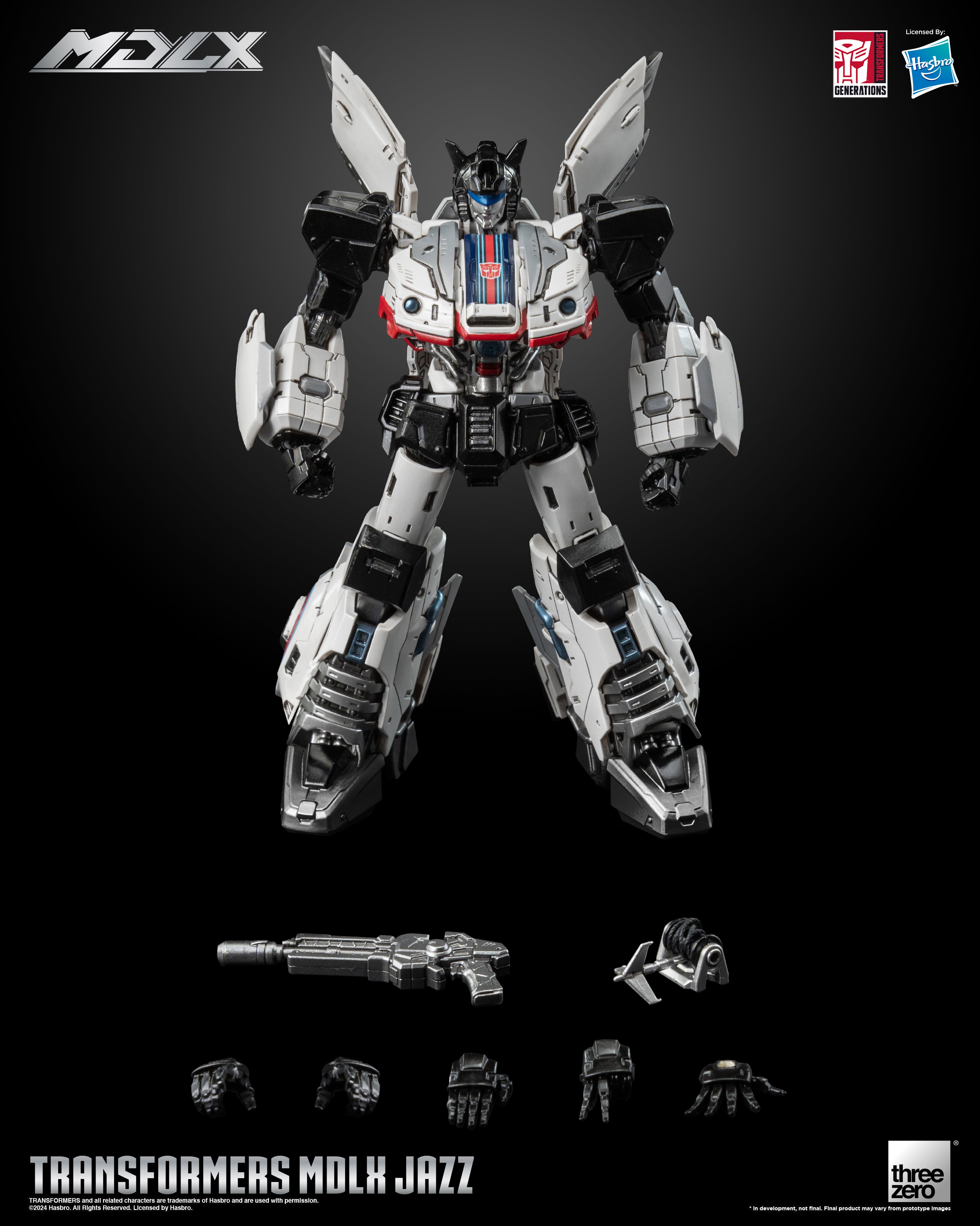 Threezero Transformers MDLX Jazz、mySite、hgirdovlk