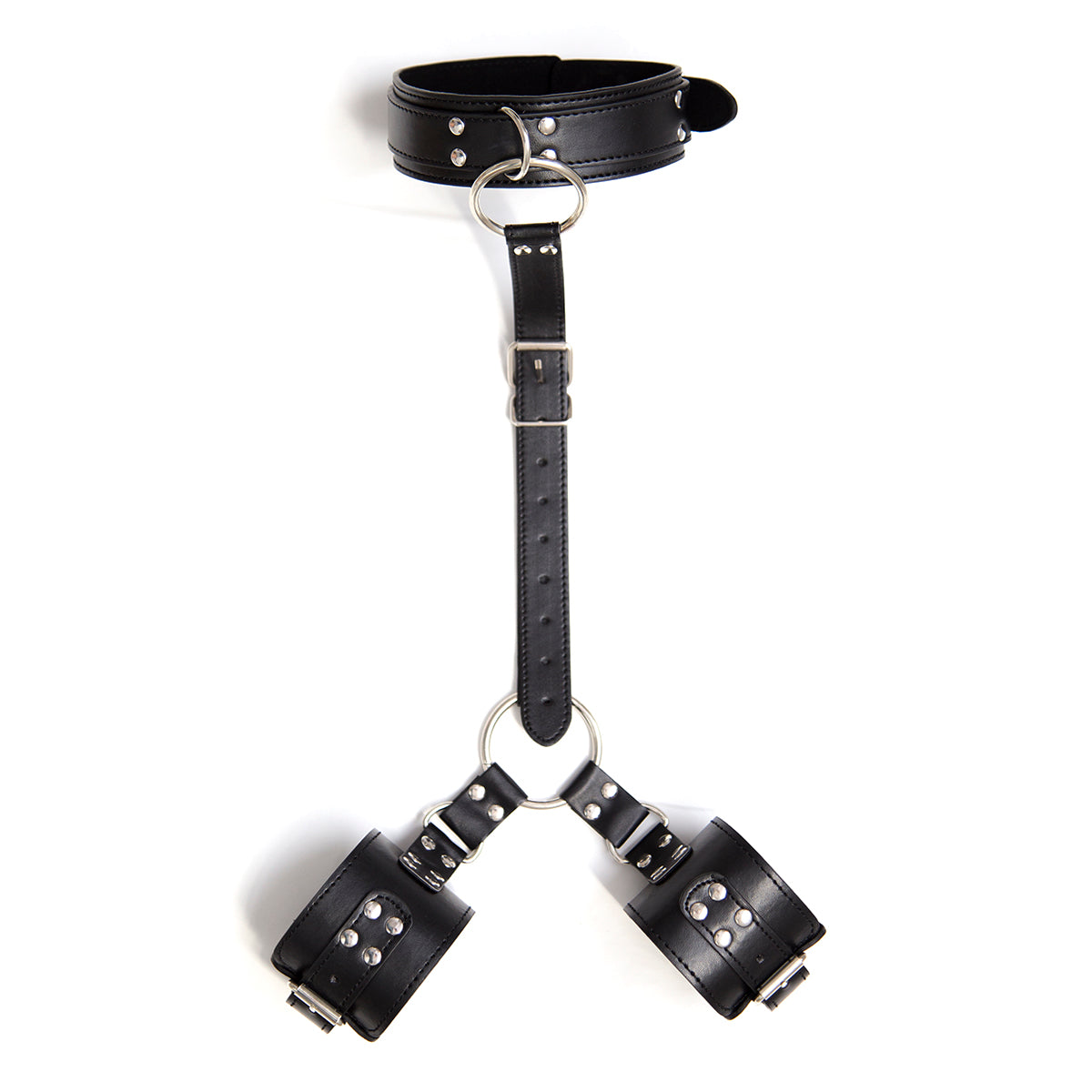 Come Closer Neck Restraint System | Wrist | Bondage | Soft Vegan Leather、mySite、bottomscart