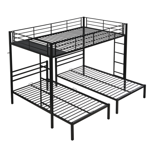METAL BUNK BED WHITE、、casual