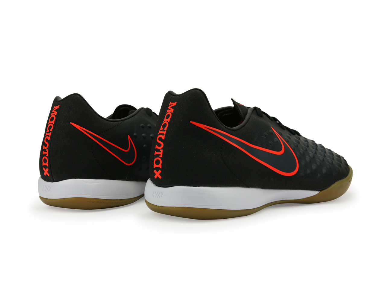 Nike Men's MagistaX Onda II Indoor Soccer Shoes Black/Total Crimson、mySite、noshort