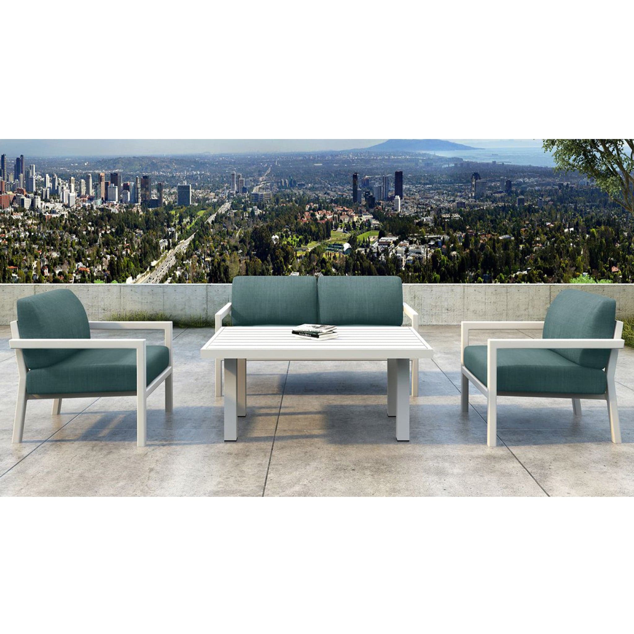 Pacifica Classic 4 Piece Loveseat Set、mySite、neckold