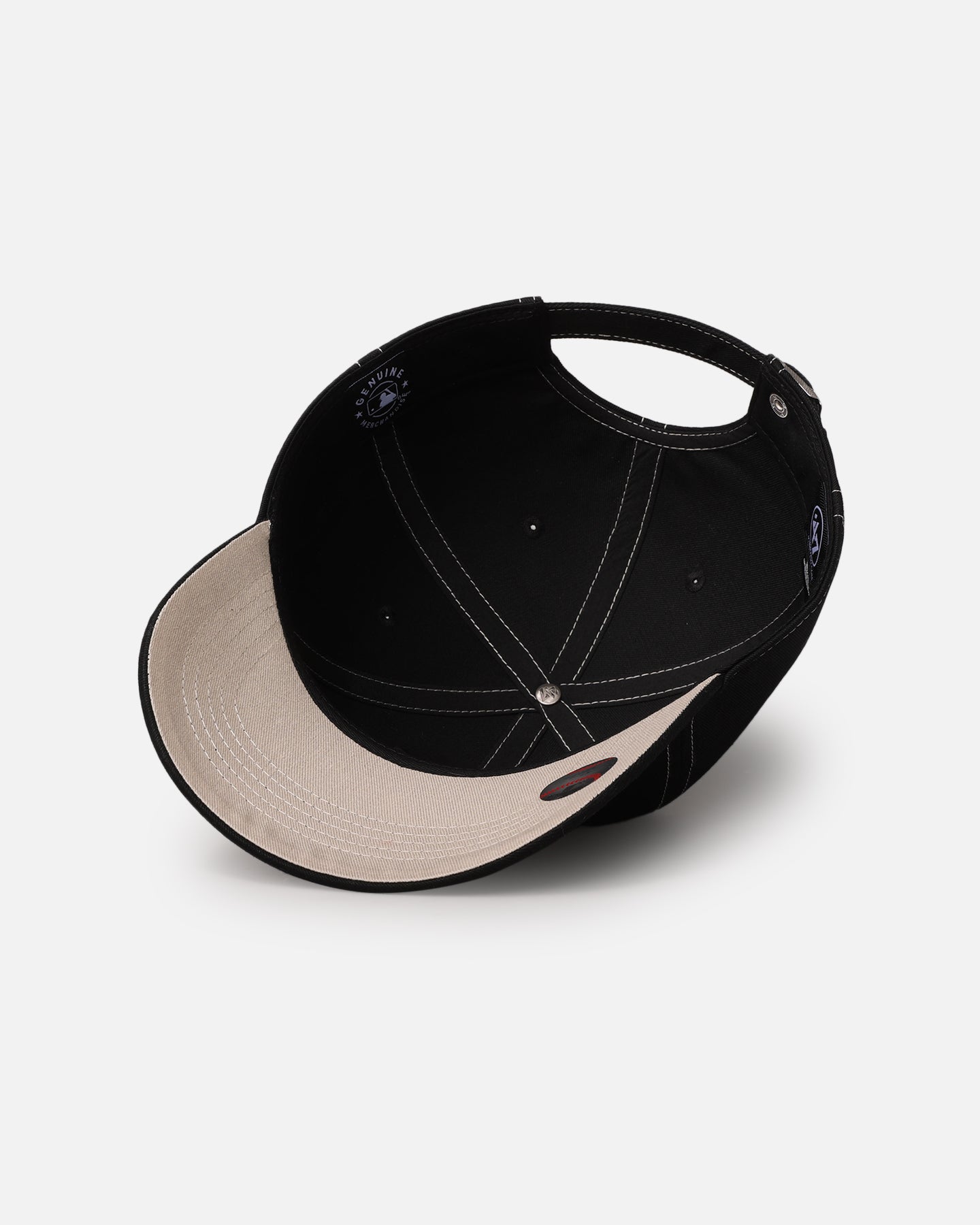 47 Brand Chicago White Sox 'Contrast Stitch' 47 Clean Up Strapback Black/Bone、mySite、zt4zffjzw