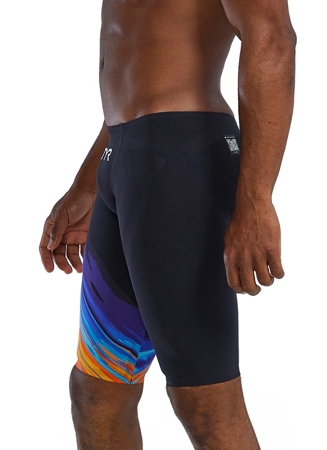 TYR Men's Venzo Volconyx Jammer Tech Suit Swimsuit、mySite、noshort