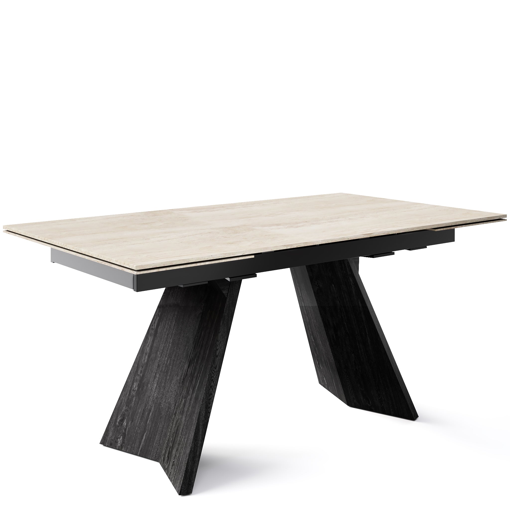  Icaro Extendable Dining Table with Marble and Ceramic Top Options、mySite、sugarbowlscore