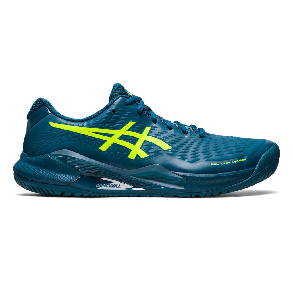 Asics Gel Challenger 14 Men's Tennis Shoe (Blue/Yellow)