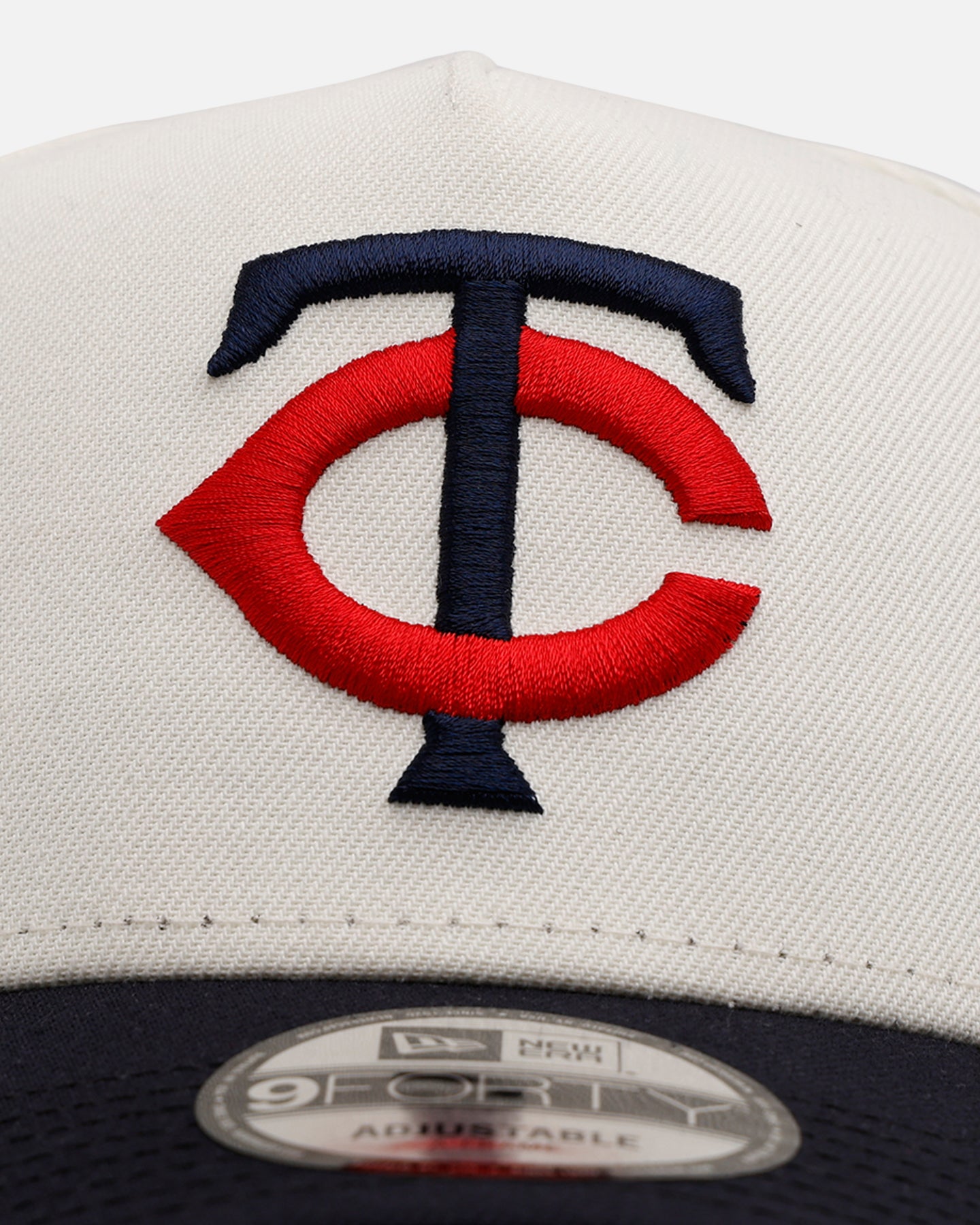 New Era Minnesota Twins 'Team Color Visor' 9FORTY A-Frame Snapback Chrome/Official Team Color、mySite、zt4zffjzw