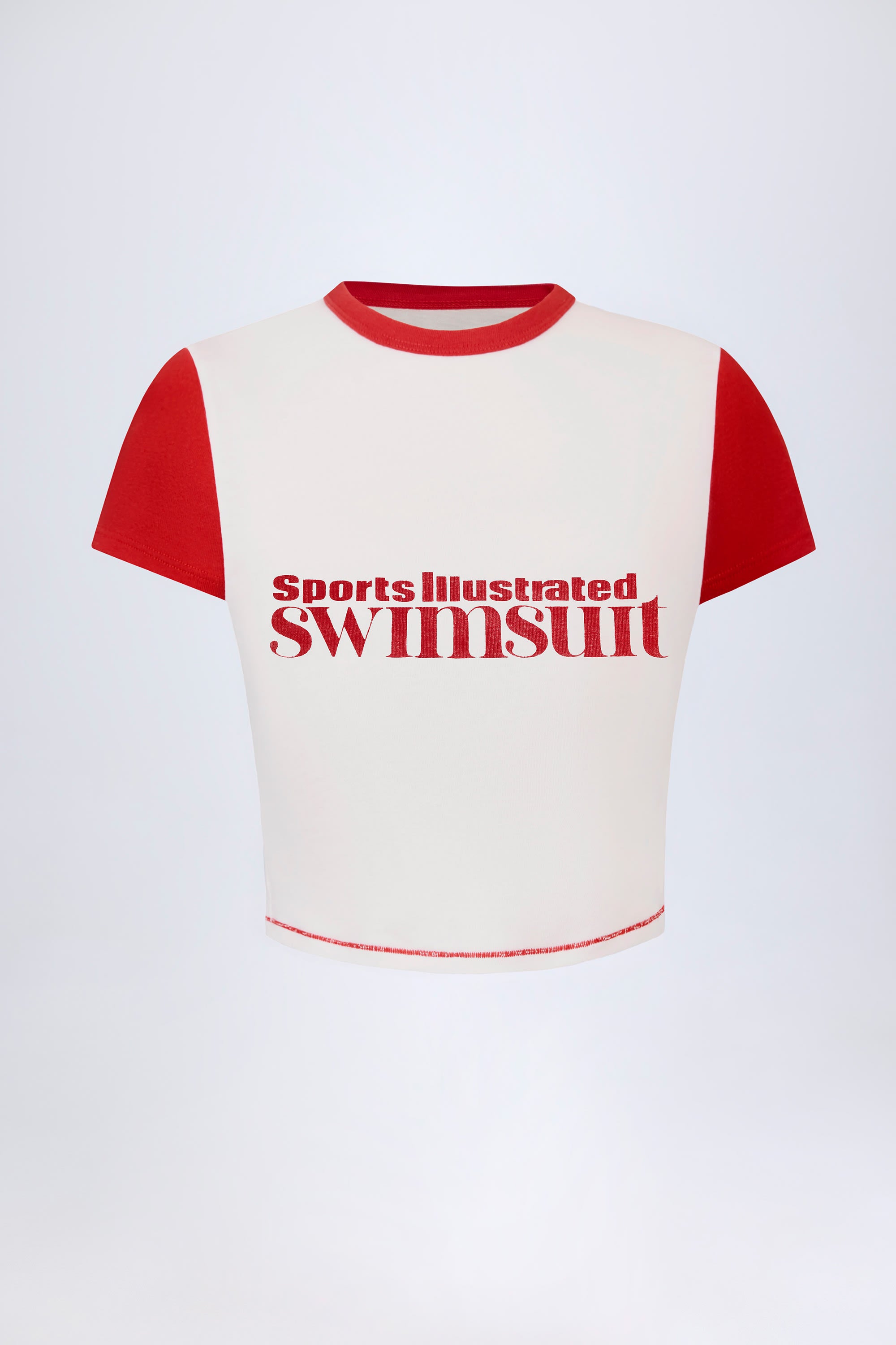  Logo Cropped T-Shirt in White、mySite、sugarbowlscore