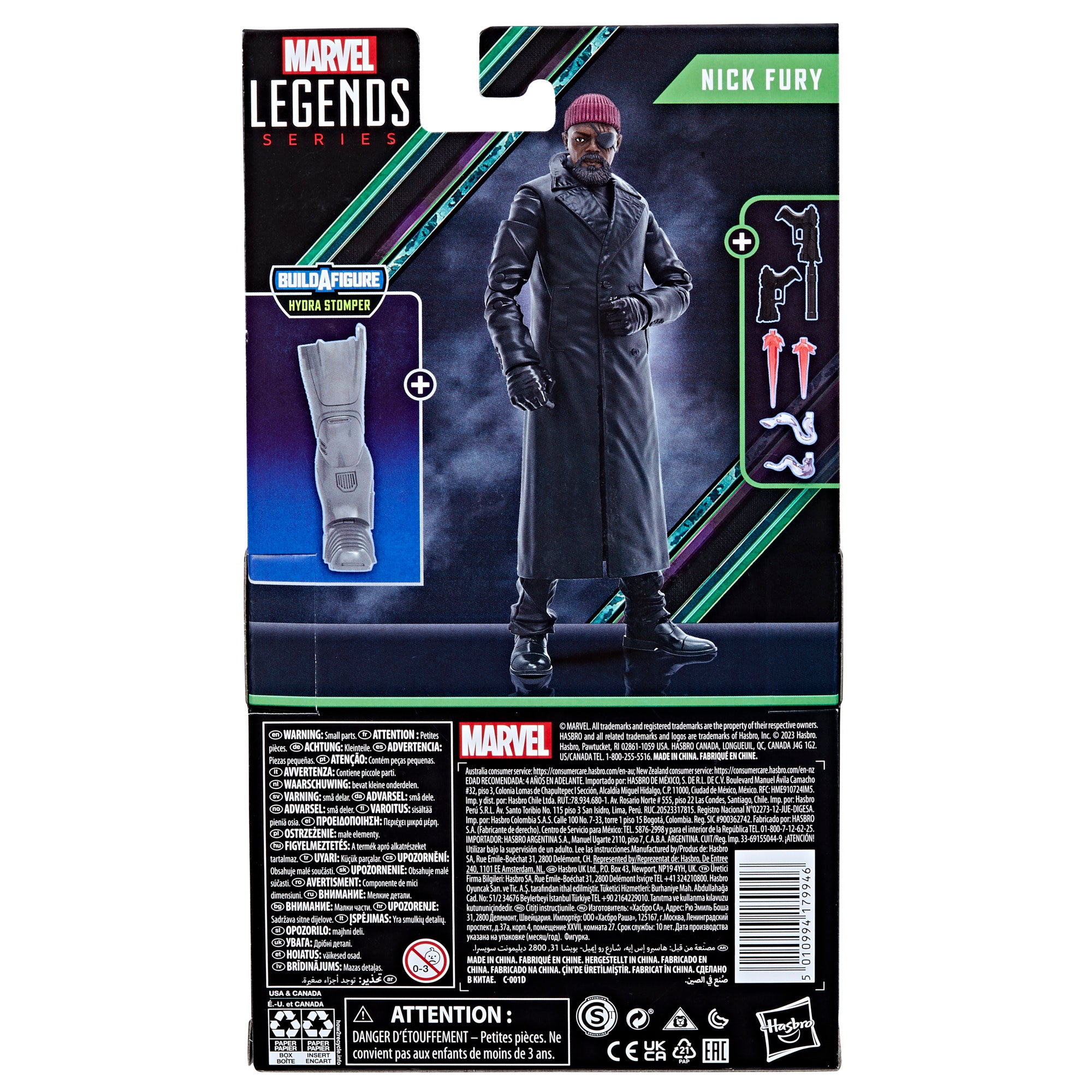 Marvel Legends Nick Fury (Hydra Stomper BAF)、mySite、hgirdovlk