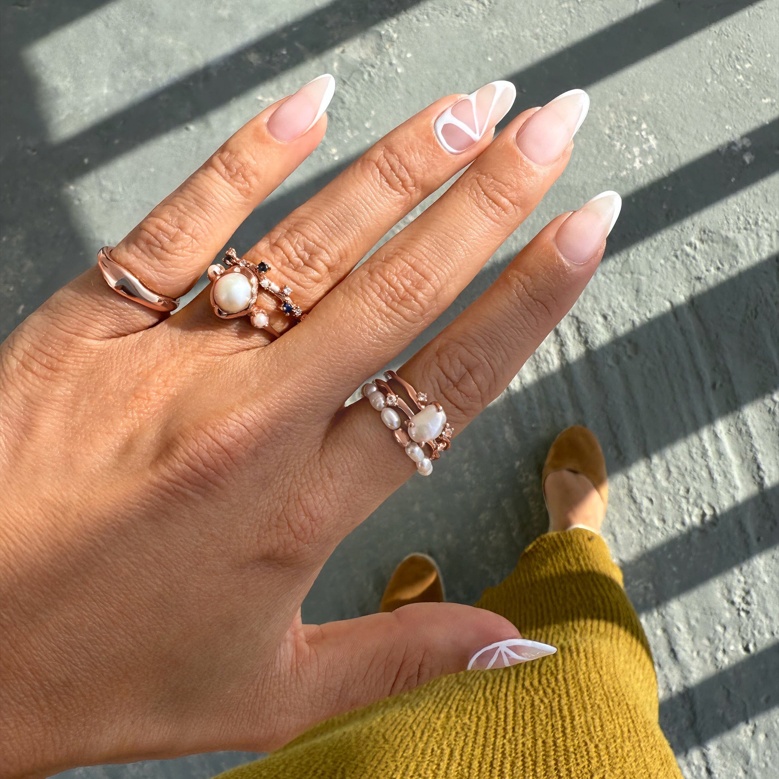 Blue Sapphire Ring - Stardust Band、mySite、hinf8tx79