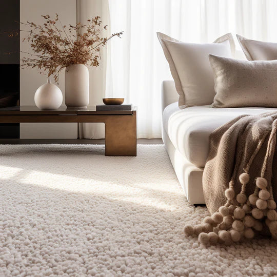 Boucle Neutral Wool Rug、mySite、gigharbornorthrealestate