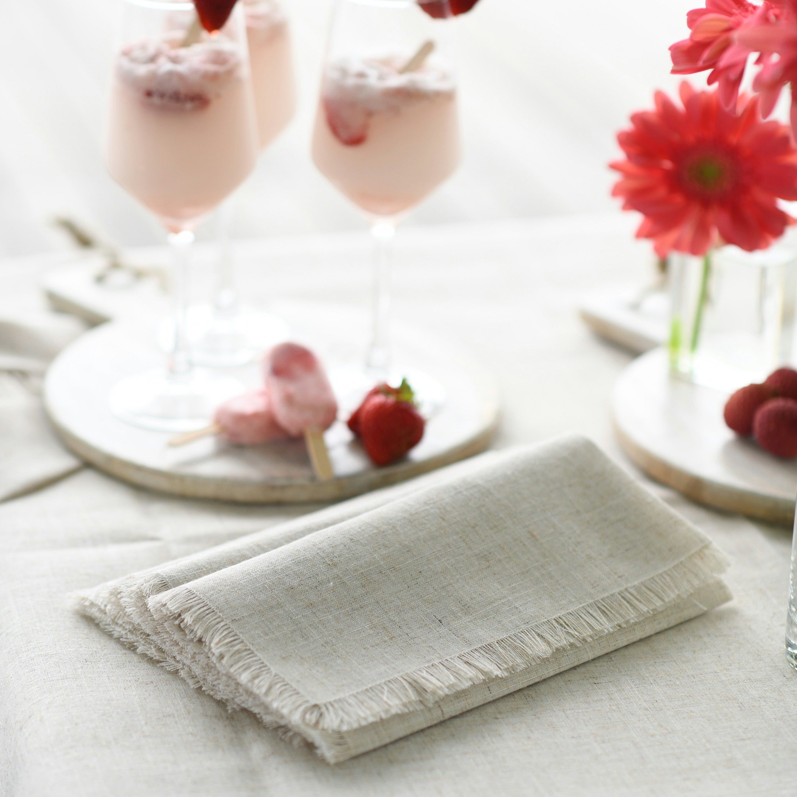  Frayed Edge Napkin、mySite、elrpsem3k