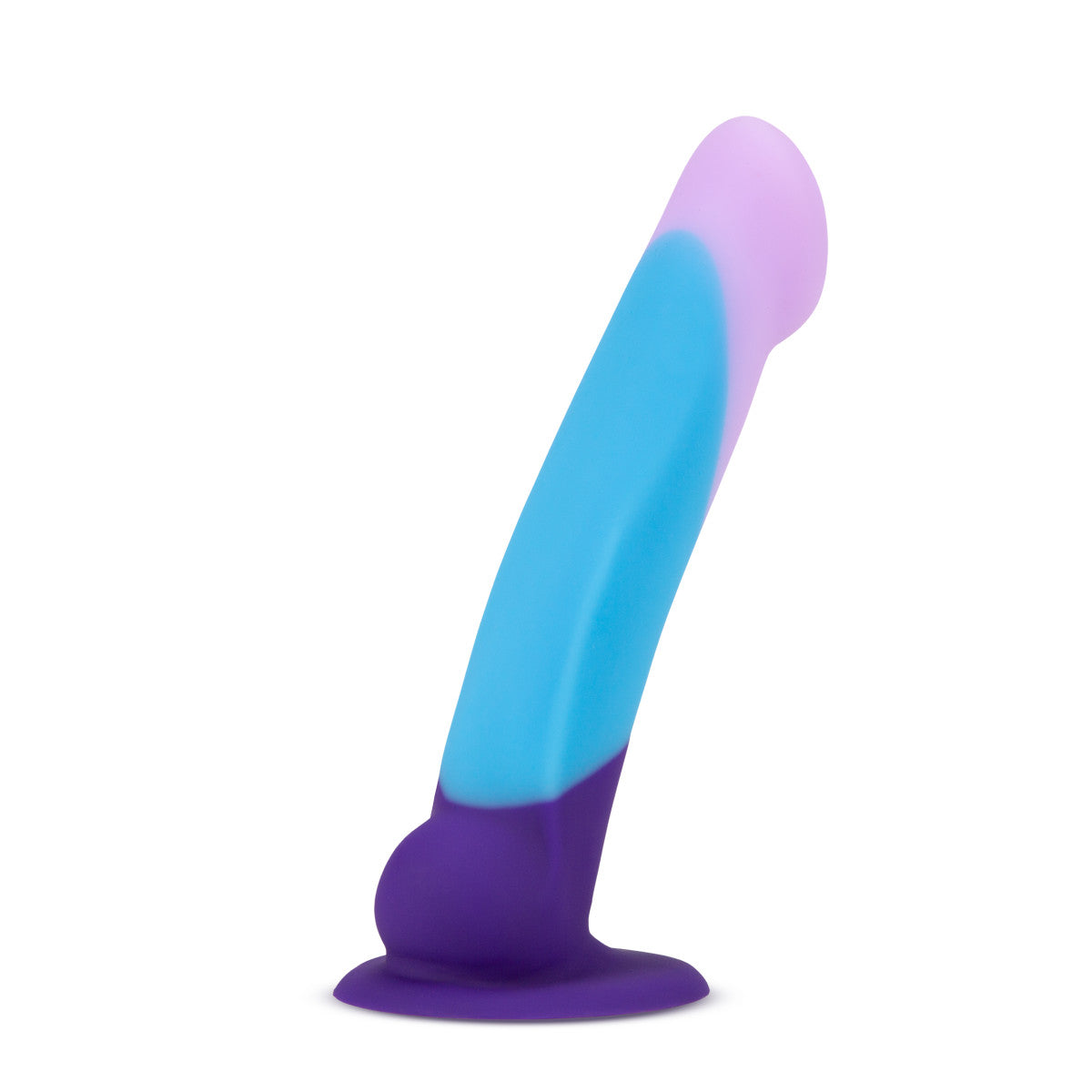 Avant By Blush® | Purple Haze D16: Artisan 7 Inch Curved G-Spot Dildo with Suction Cup Base - Elegantly Made with Smooth Ultrasilk® Purio™ Silicone、mySite、bottomscart