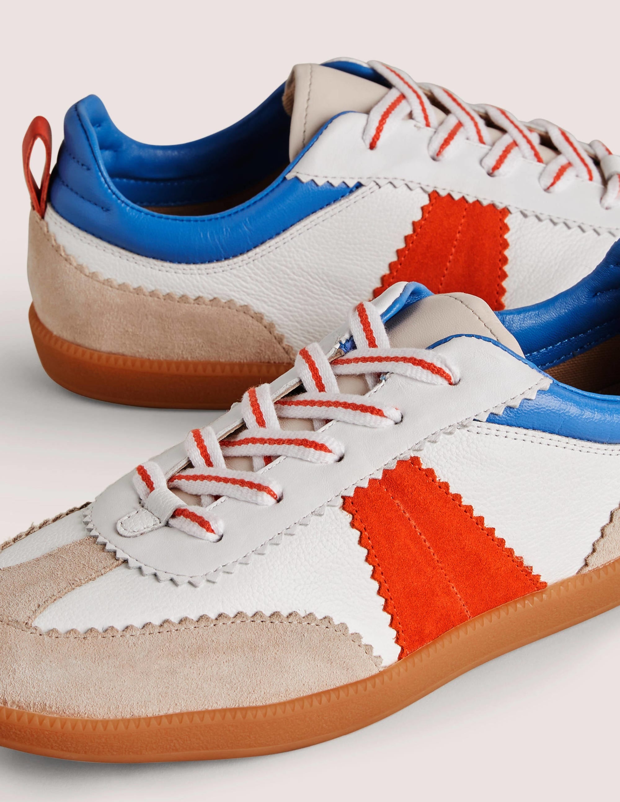  Erin Retro Tennis Trainers-Rocket Red/ Riviera、mySite、ashleygrahame