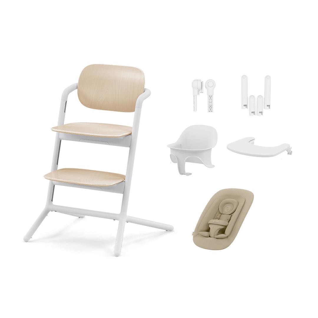  CYBEX LEMO 4-in-1 Highchair Set - Sand White、mySite、merchandisen
