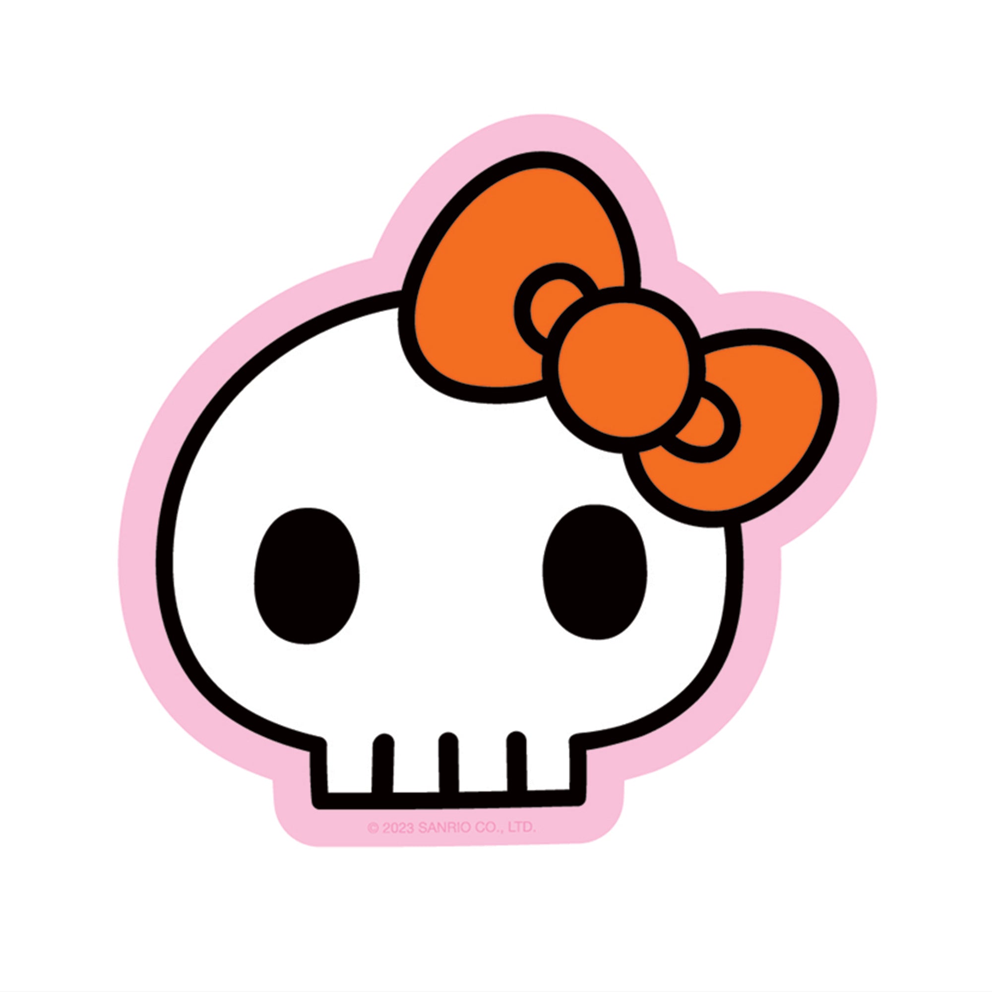  Hello Kitty Skull Vinyl Sticker Decal、mySite、ghnorth
