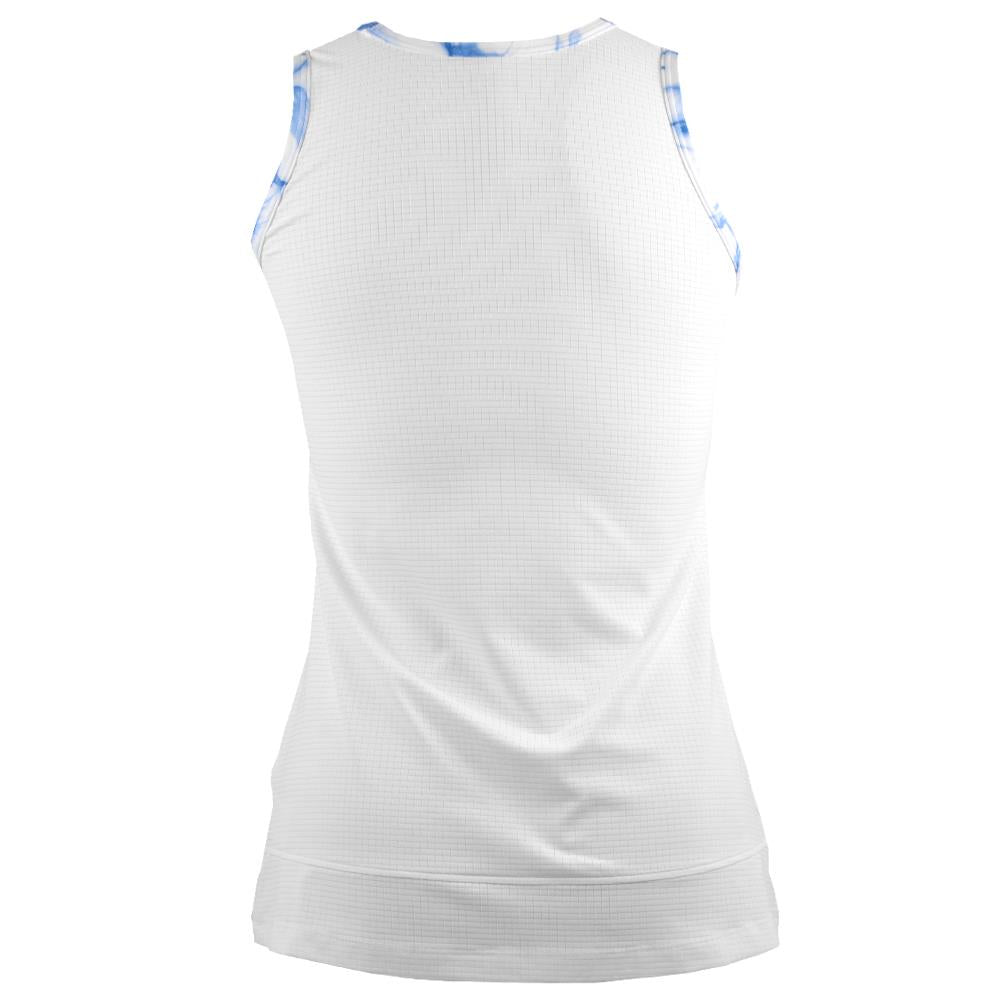 Sofibella Women's Allstars Tank - White/Aqua、mySite、neckold