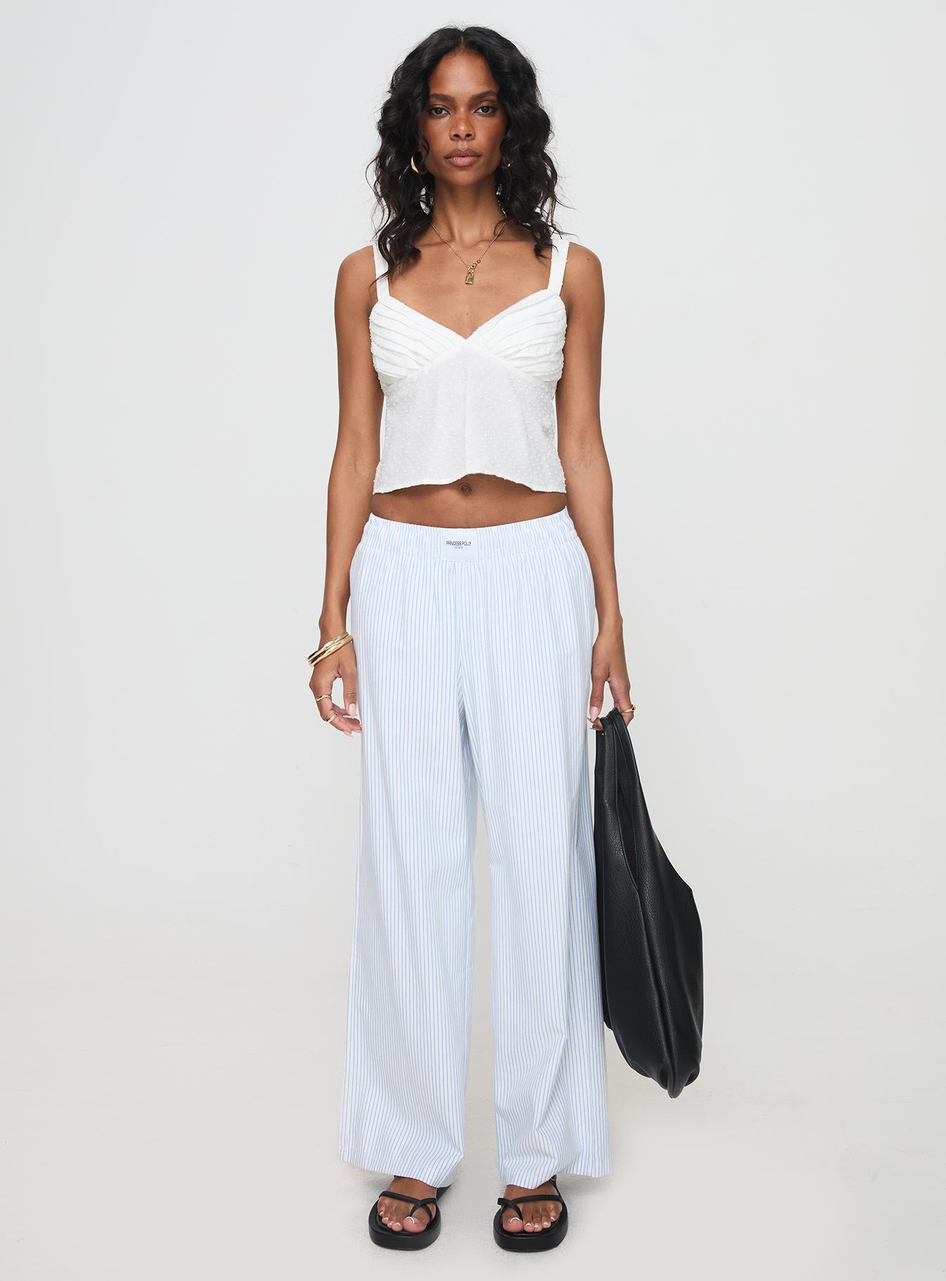 Prevost Cami Top White、mySite、solidvoid