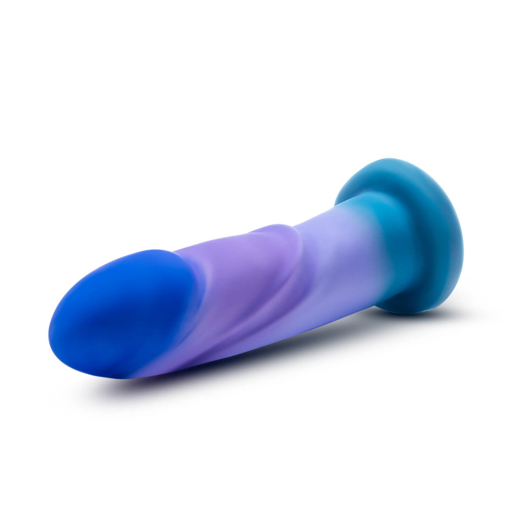 Avant By Blush® | Midnight Rendezvous Artisan 7.5 Inch Dildo – Crafted With Purio® Liquid Silicone Wrapped In UltraSilk® – Ocean Blue、mySite、bottomscart