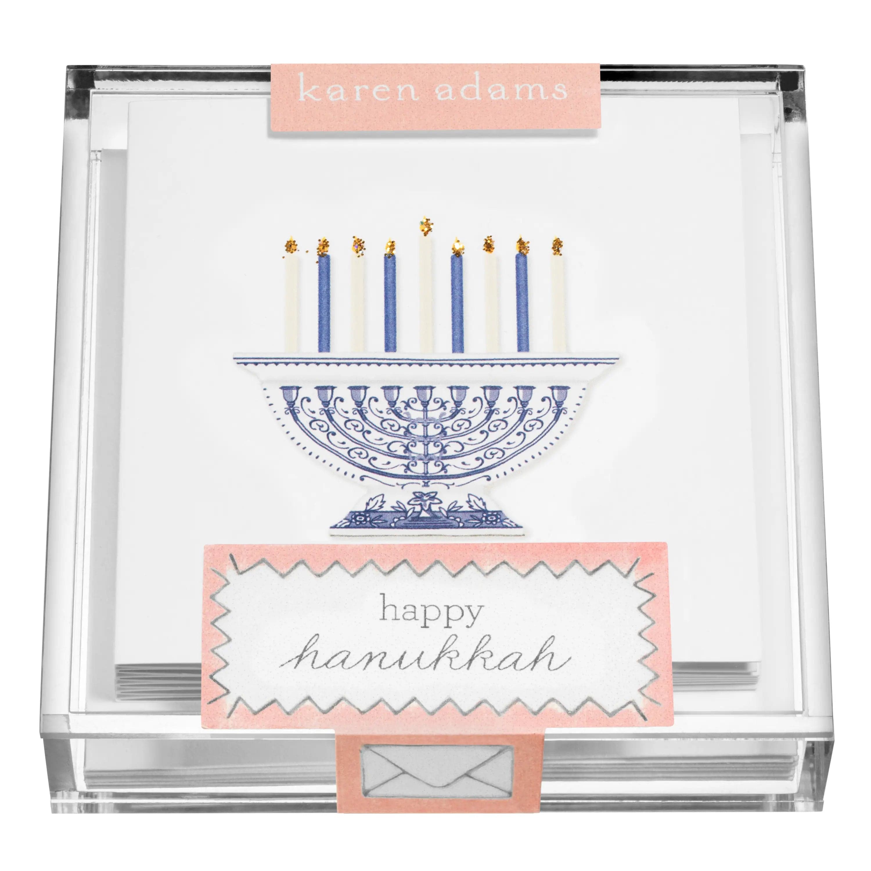 Glitter Menorah Gift Cards, Box of 6、mySite、topwebapps