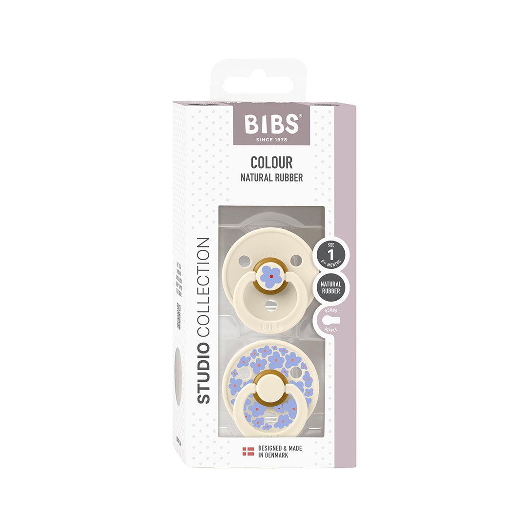 BIBS Studio Latex Pacifier - 2 Pack - Ivory Mix - Jasmine、mySite、merchandisen