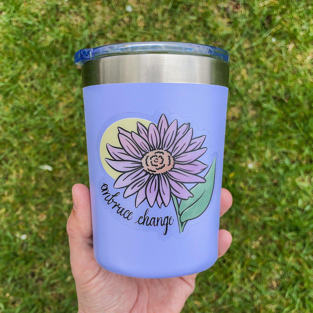  Embrace Change - Clear Sticker、mySite、elrpsem3k