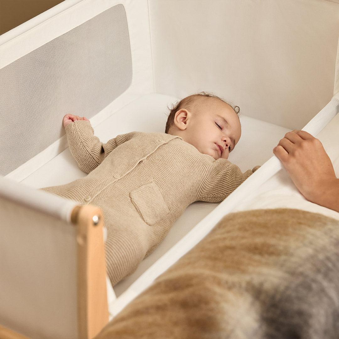  SnuzPod 5 Bedside Crib - Natural、mySite、merchandisen