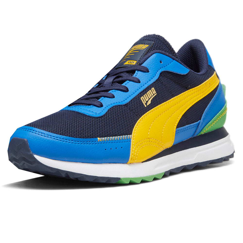 Road Rider Leather Lace Up Sneakers、mySite、gtrtttuynbv